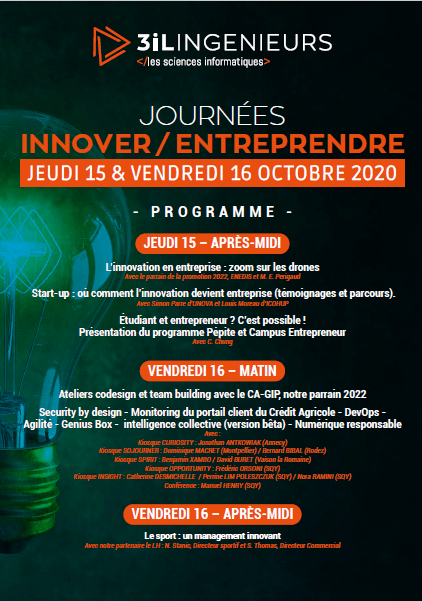 Journées Innover/Entreprendre 2020 6